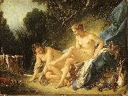 Francois Boucher Diana Leaving her Bath oil painting artist